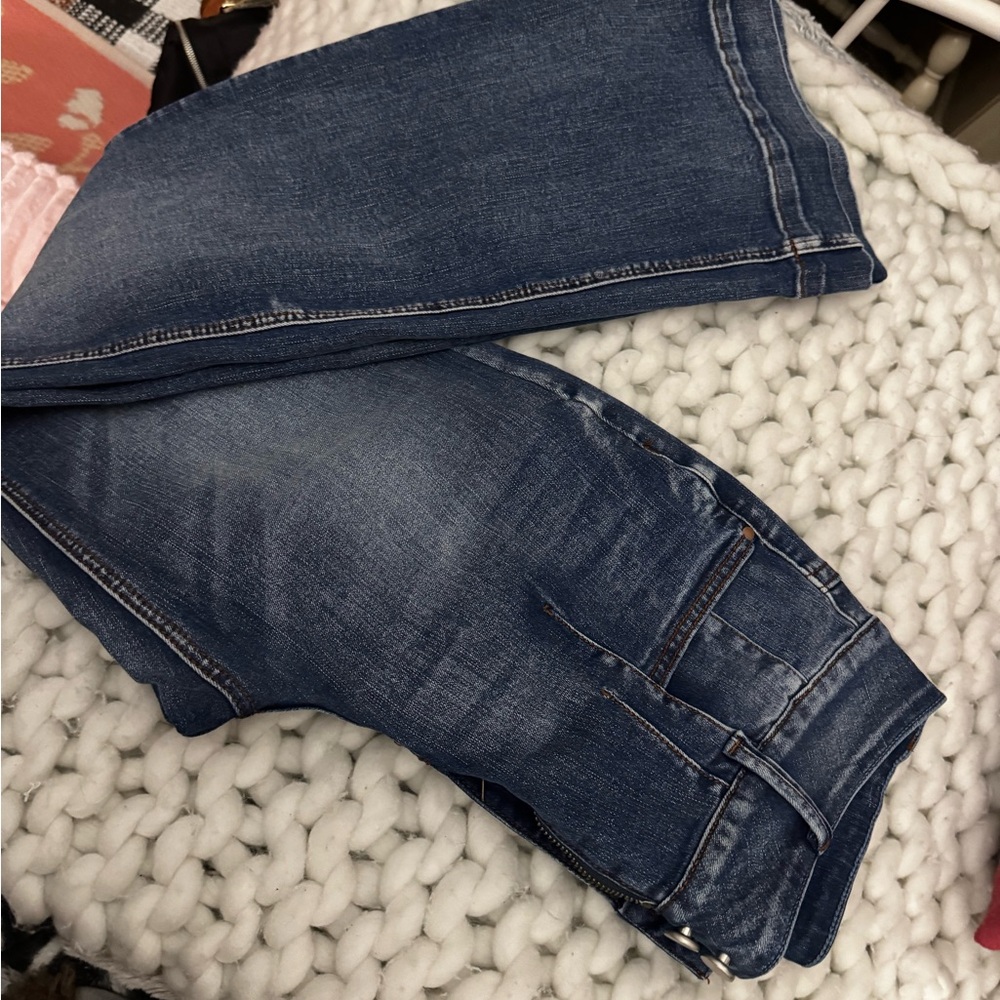Women's Flare Denim Jeans - Picture 2 of 5